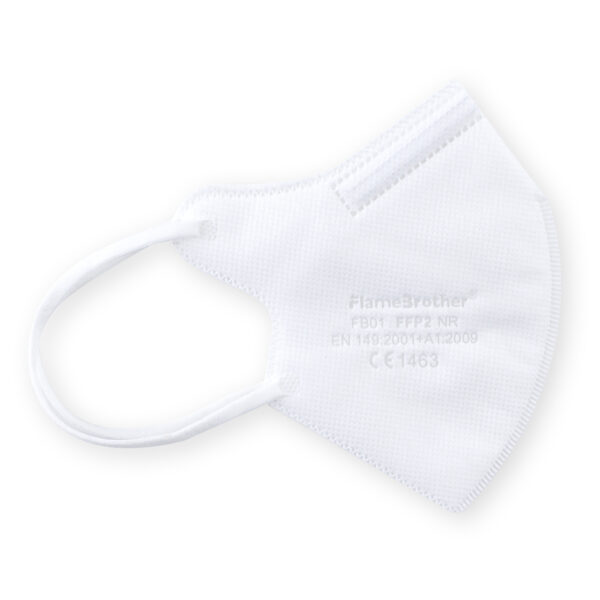 Flamebrother FB01 ffp2 kids filtering half mask colours white 01